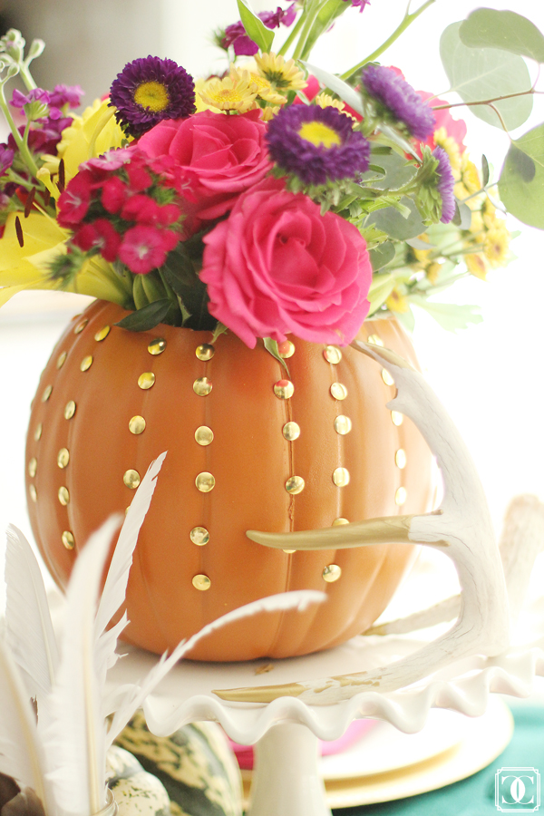 DIY pumpkin vases, DIY fall, fall decor, fall tour, pumpkin vases, fall flora 