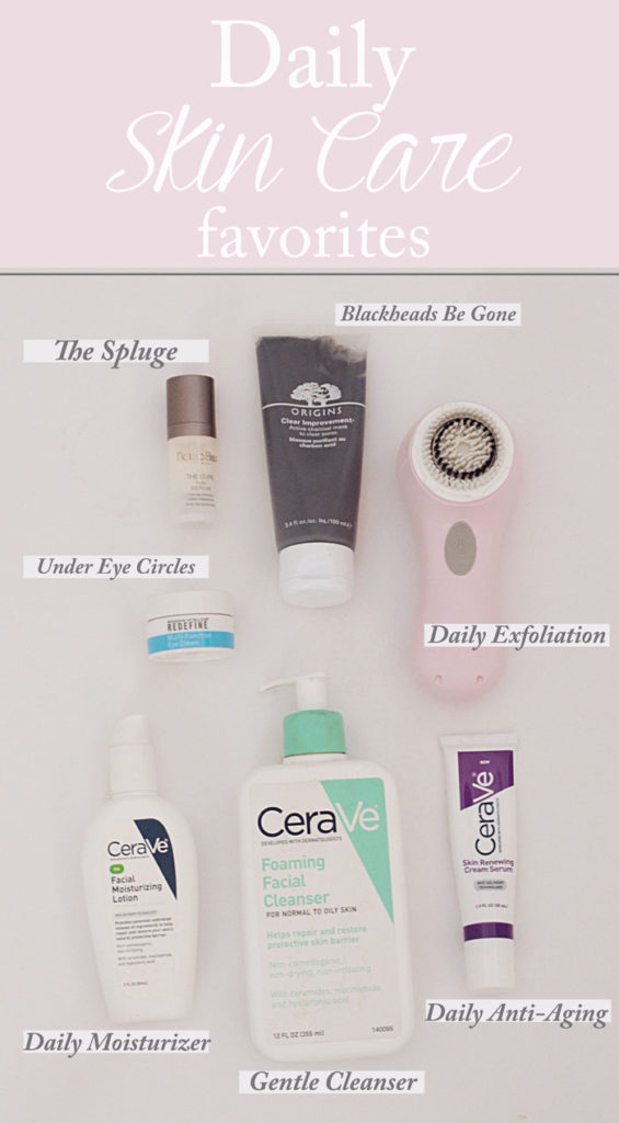 skin care favorites, skin care products, daily skin care treatment 