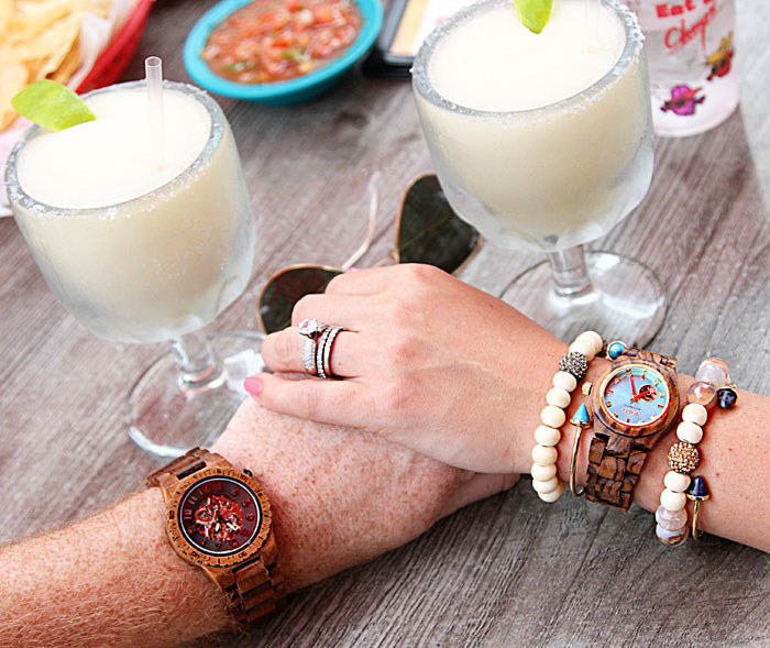 wood watches, jord watch, his and hers watch, date night