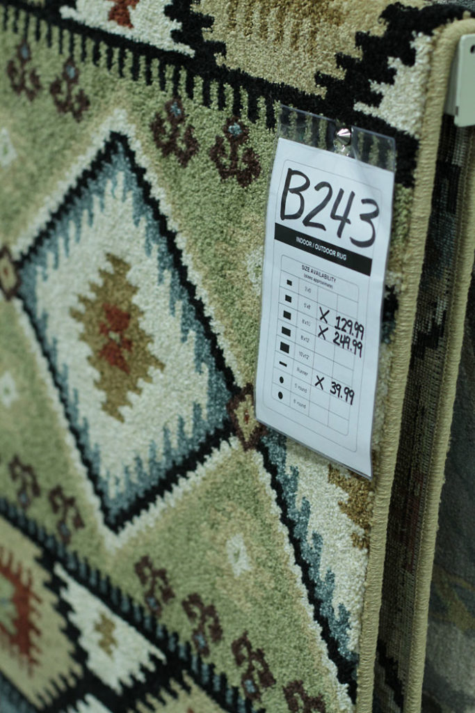 aztec rug, boho rug, affordable rug