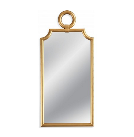 mirror, bassett mirror company, gold mirror, full length mirror