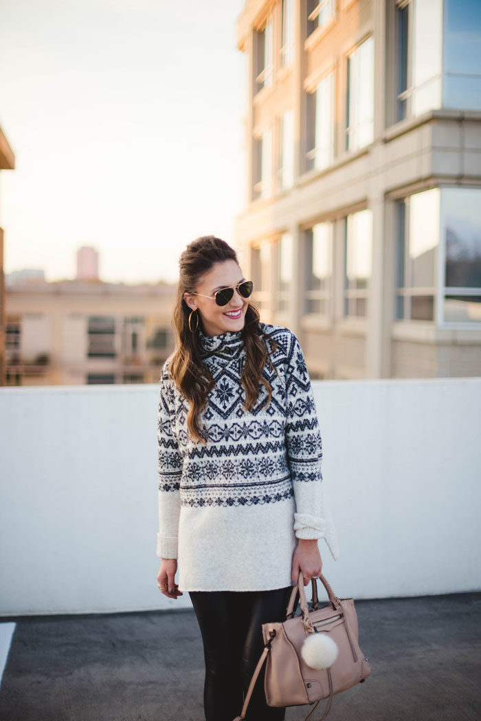 fair isle sweater, sale, winter fashion, blogger 