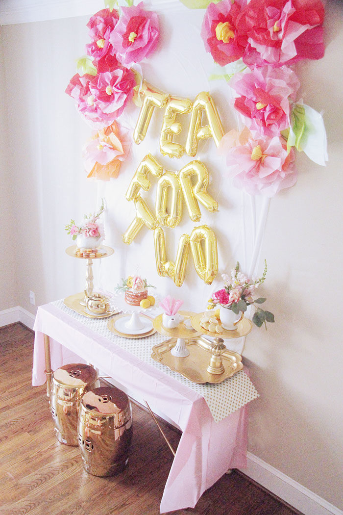 Tea for Two, Party Idea, Toddler Birthday Party, Tea Party - A Tea for 2 Birthday Party ideas featured by popular Texas lifestyle blogger, Style Your Senses