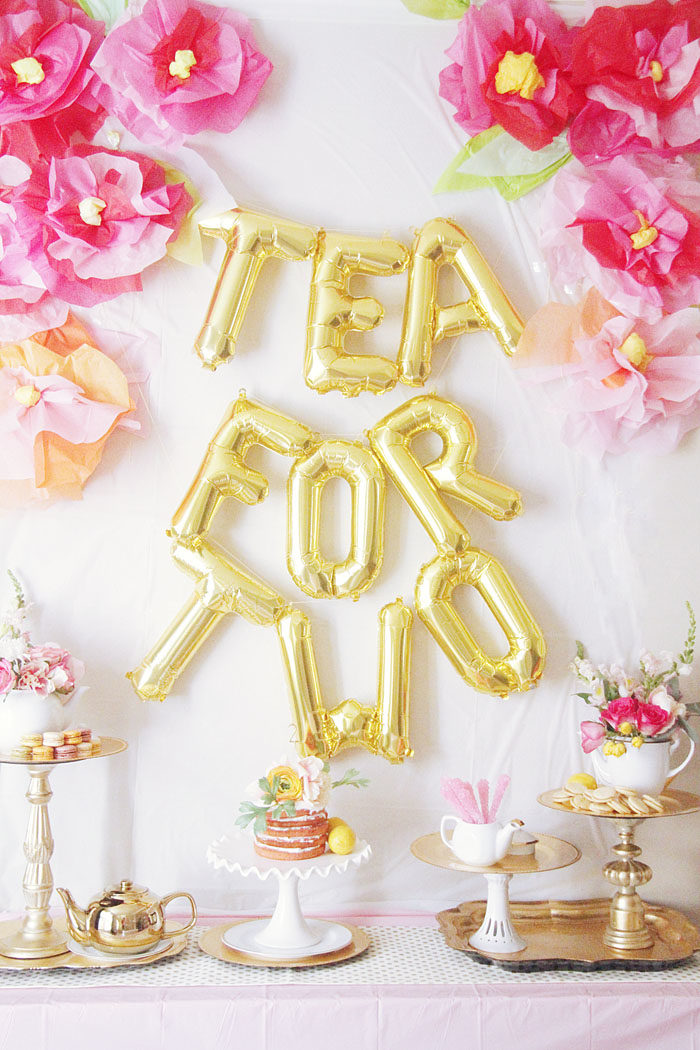 Tea for Two, Party Idea, Toddler Birthday Party, Tea Party - A Tea for 2 Birthday Party ideas featured by popular Texas lifestyle blogger, Style Your Senses