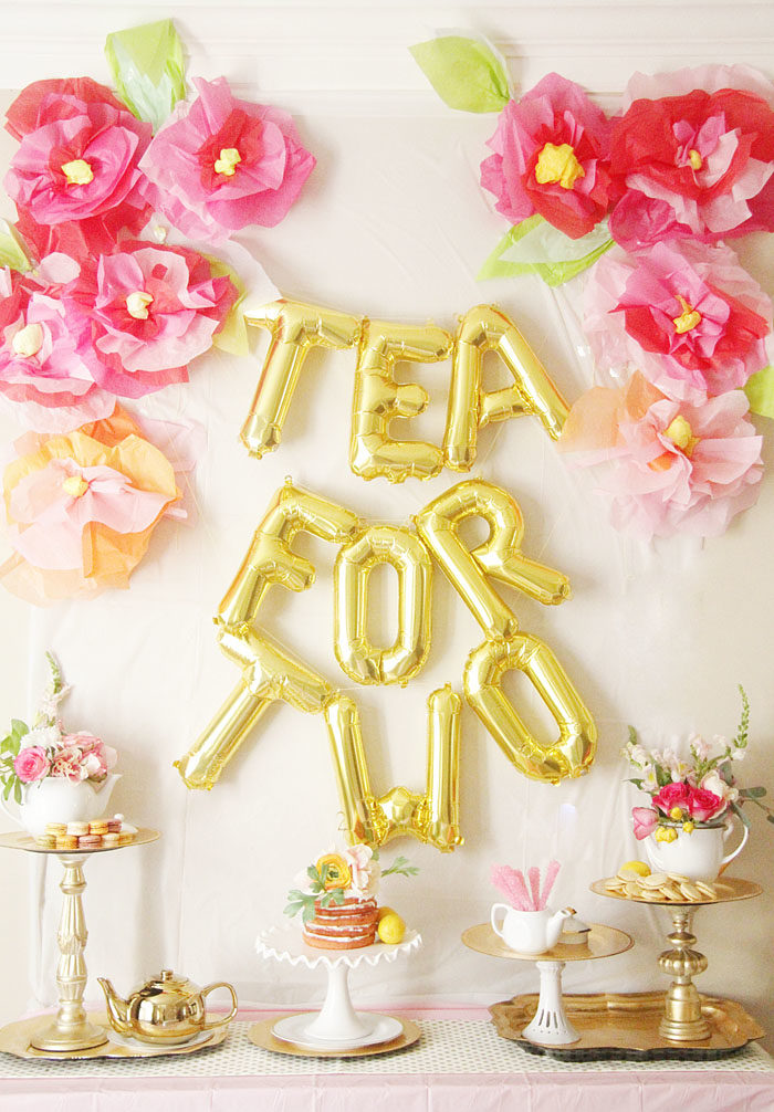 Tea for Two, Party Idea, Toddler Birthday Party, Tea Party