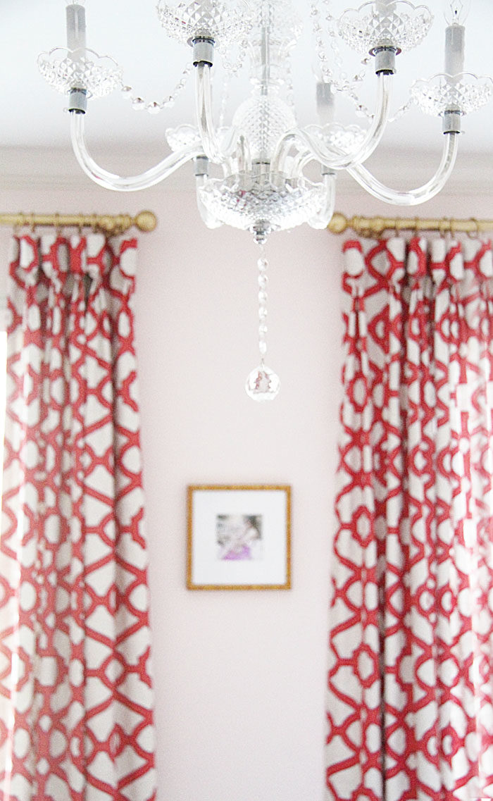 guest room, colorful, lattice drapes, framebridge