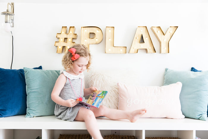 playroom, kids space, stylish playroom, media room, blogger, interior design