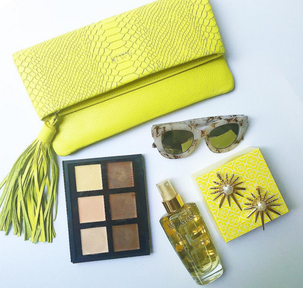 All of my Friday Edit favorites, including this neon tassel clutch.