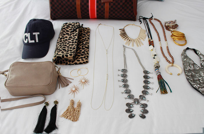 What to pack for a long trip: Accessories