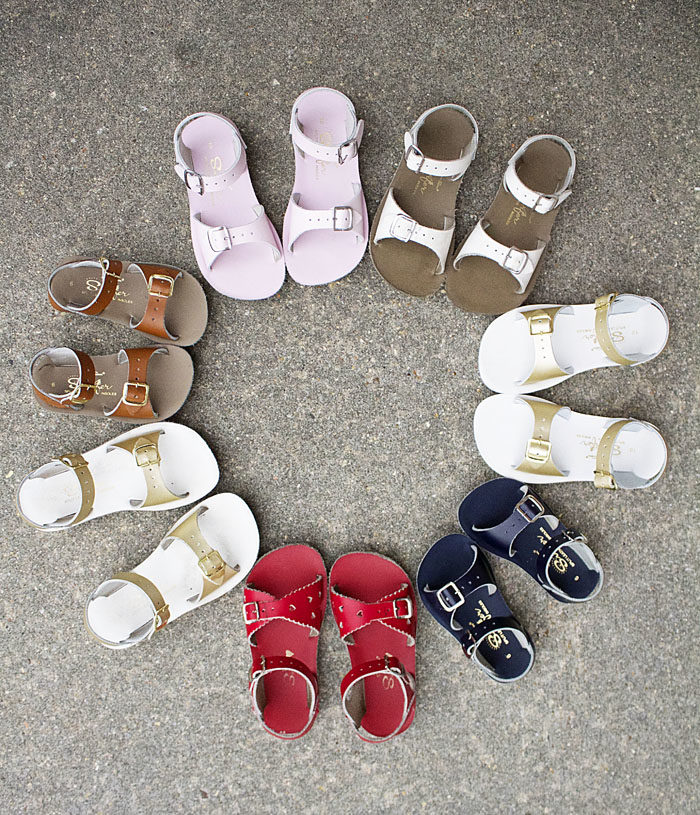 Saltwater sandals for boys and girls