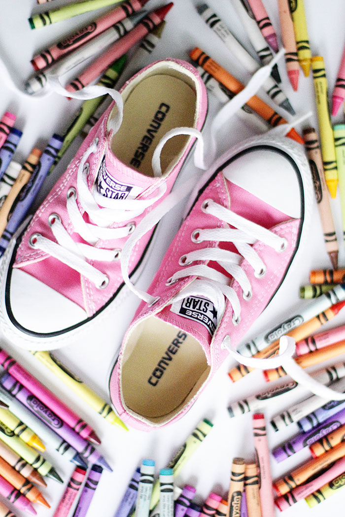 Converse Chuck Taylor low top sneakers are perfect for back to school