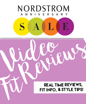 Nordstrom Anniversary Sale YouTube Fit Reviews!