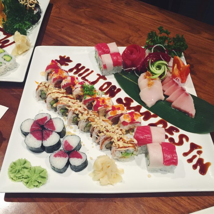 Hadashi Sushi at the Hilton Sandestin