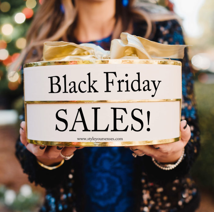 Black Friday Sales Style Your Senses