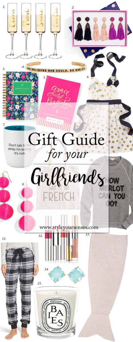 Holiday Gift Guide for Girlfriends