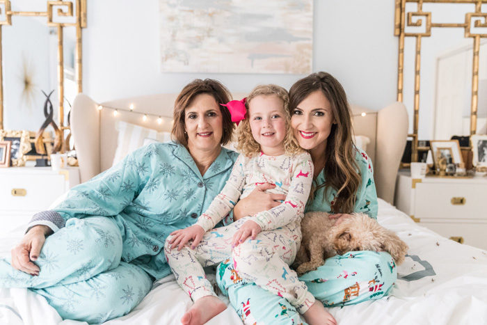 Christmas pajama party and thoughtful gift ideas