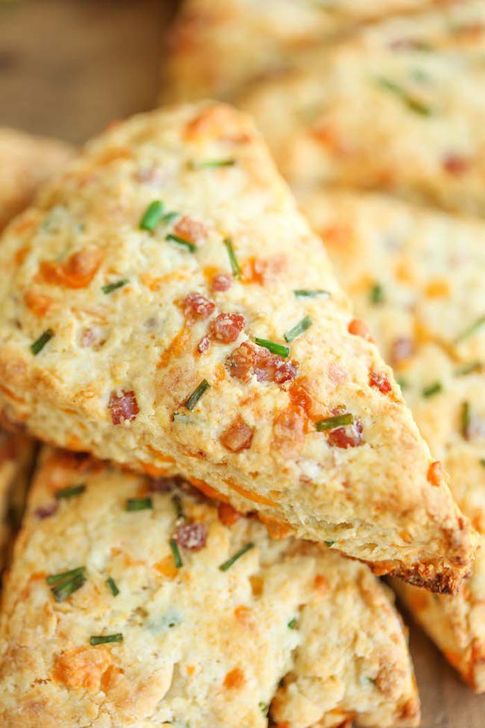 Ham and Cheese Scones - Christmas Morning Brunch Ideas for Christmas Morning featured by popular Texas lifestyle blogger, Style Your Senses