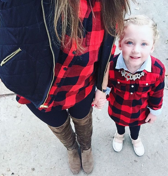 Mommy and me Holiday outfit goals