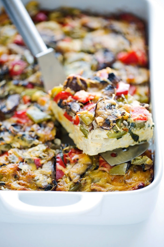 loaded-veggie-breakfast-bake - Christmas Morning Brunch Ideas for Christmas Morning featured by popular Texas lifestyle blogger, Style Your Senses