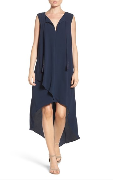 Super affordable high low swing dress 
