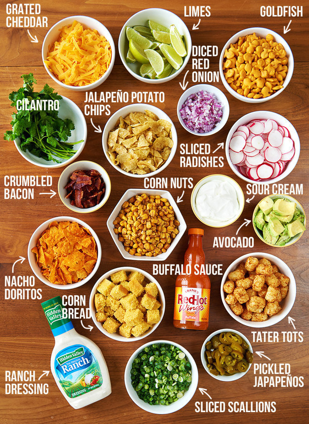 Taco Bar Menu Items