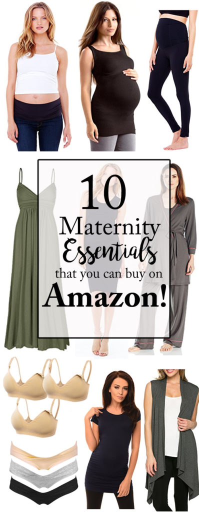 Maternity Essentials found on Amazon featured by popular Dallas style blogger, Style Your Senses