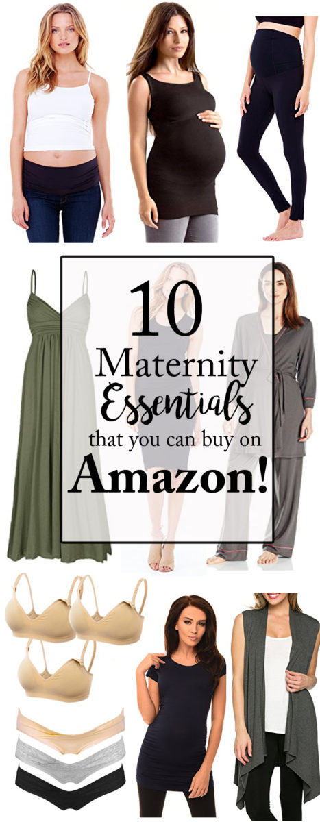 Maternity Essentials that you can buy on Amazon