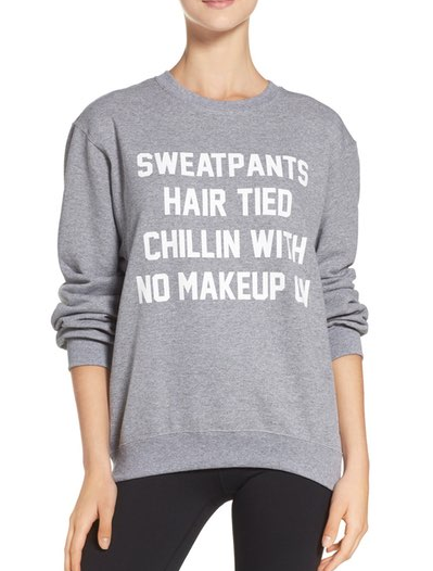 graphic sweatshirt // mom life