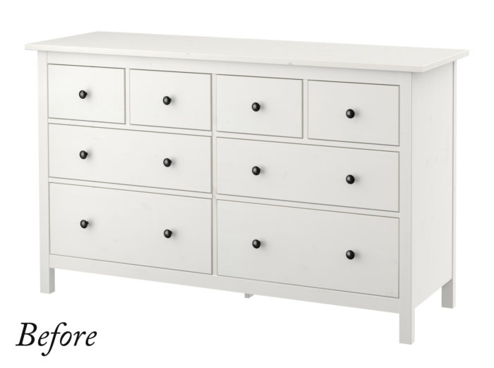DIY Ikea Hack using O'verlays on the Hemnes 8 drawer chest featured by popular Texas lifestyle blogger, Style Your Senses