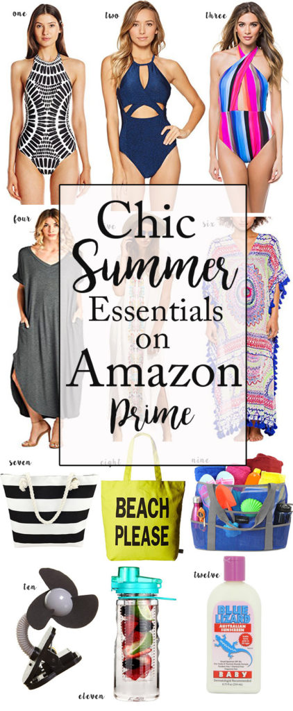 Pool Essentials from Amazon Prime, featured by popular Dallas fashion blogger, Style Your Senses