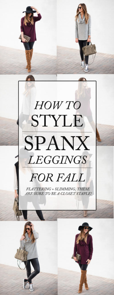How to Style Spanx Leggings for Fall