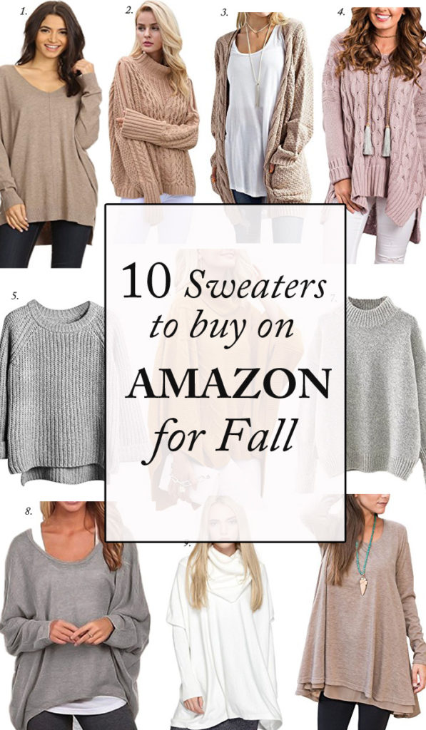 10 sweaters to buy from amazon