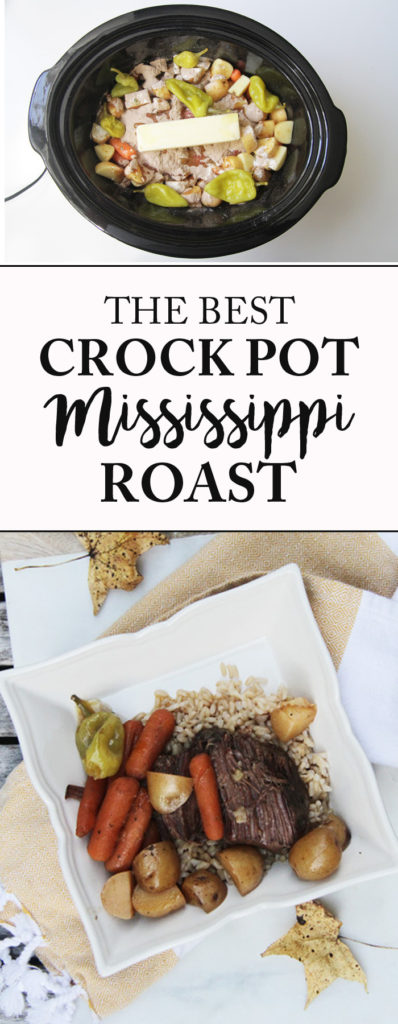 Crock pot Mississippi Roast Recipe