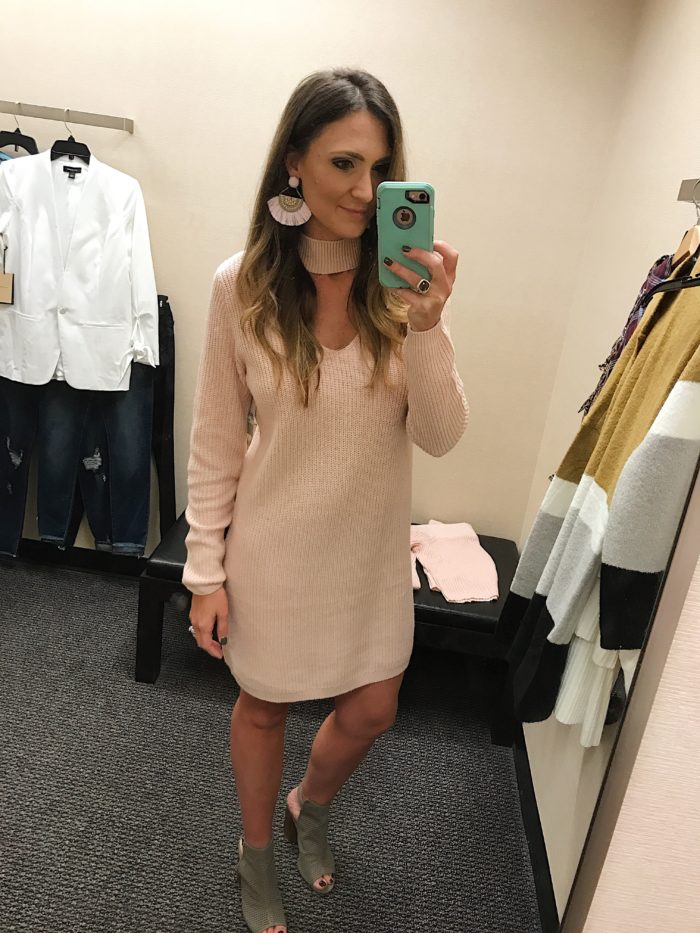 Sweater Dress | Easy to dress up or down for fall