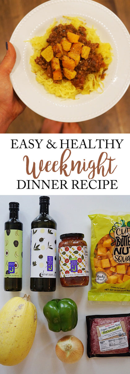 Easy weeknight dinner recipe with jet.com