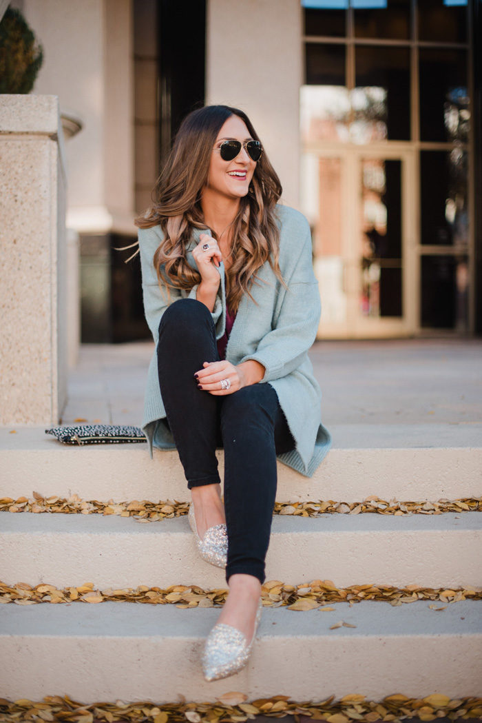 how to style a cardigan two ways with sole society