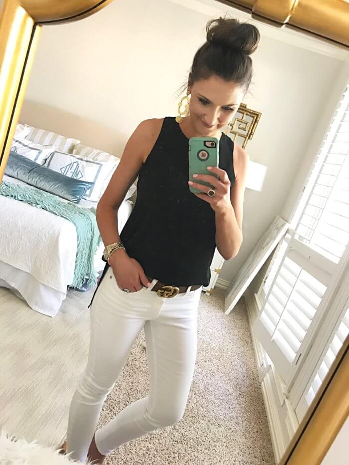 Lush Side Slit Tank - 10 Top Purchases for April featured by popular Texas fashion blogger, Style Your Senses 
