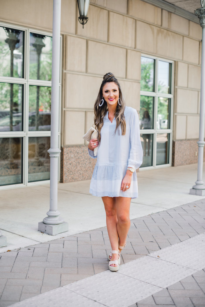 LOFT DRESS / how to wear one dress two ways - LOFT Dress styled two ways by popular Texas fashion blogger, Style Your Senses