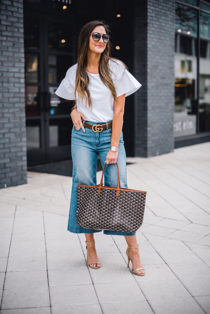 How to Style Wide Leg Crops 3 Ways - 10 Top Purchases for April featured by popular Texas fashion blogger, Style Your Senses 