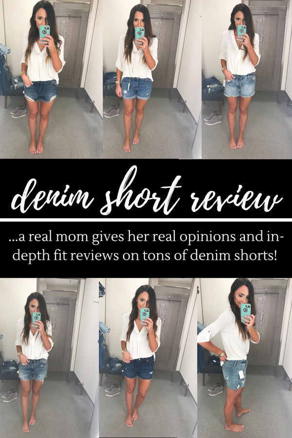 Denim Shorts for Women / A real review by a real mom - The Best Denim Shorts featured by Texas fashion blogger, Style Your Senses