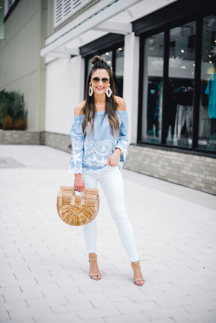 the best white jeans - 10 Top Purchases for April featured by popular Texas fashion blogger, Style Your Senses 