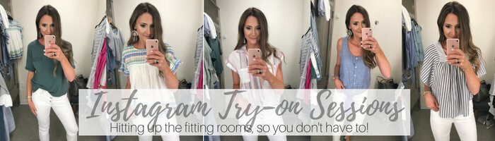 Instagram Try On Sessions | Texas Fashion Blogger Style Your Senses hits the most popular stores to try on, review and rate clothes so that you don't have to