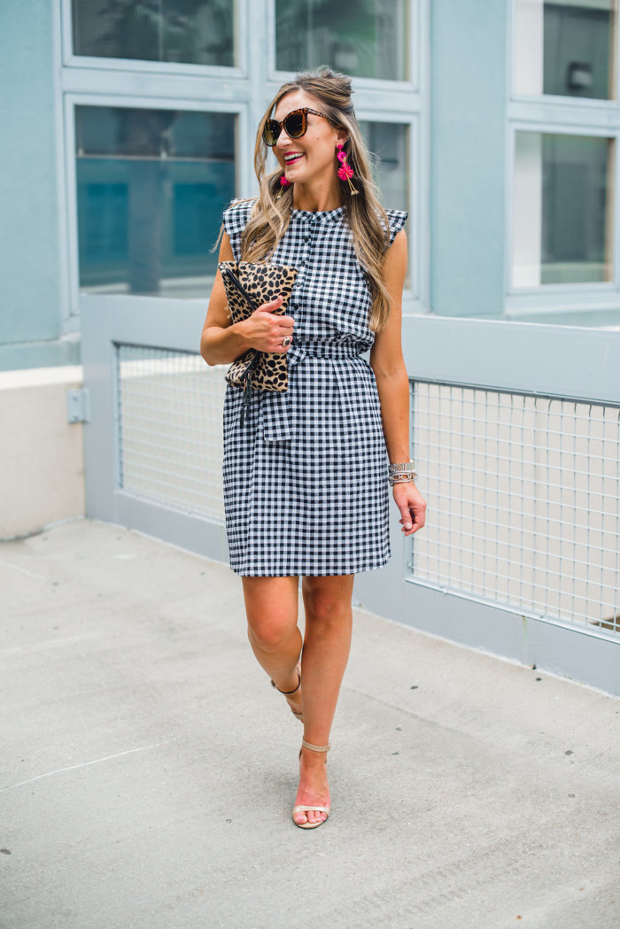 Gingham dress for Summer - Gibson X Hi Sugarplum! at NORDSTROM featured by Texas fashion blogger, Style Your Senses