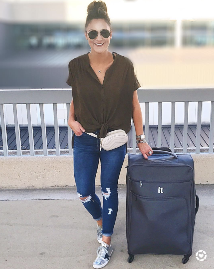 Travel outfit idea