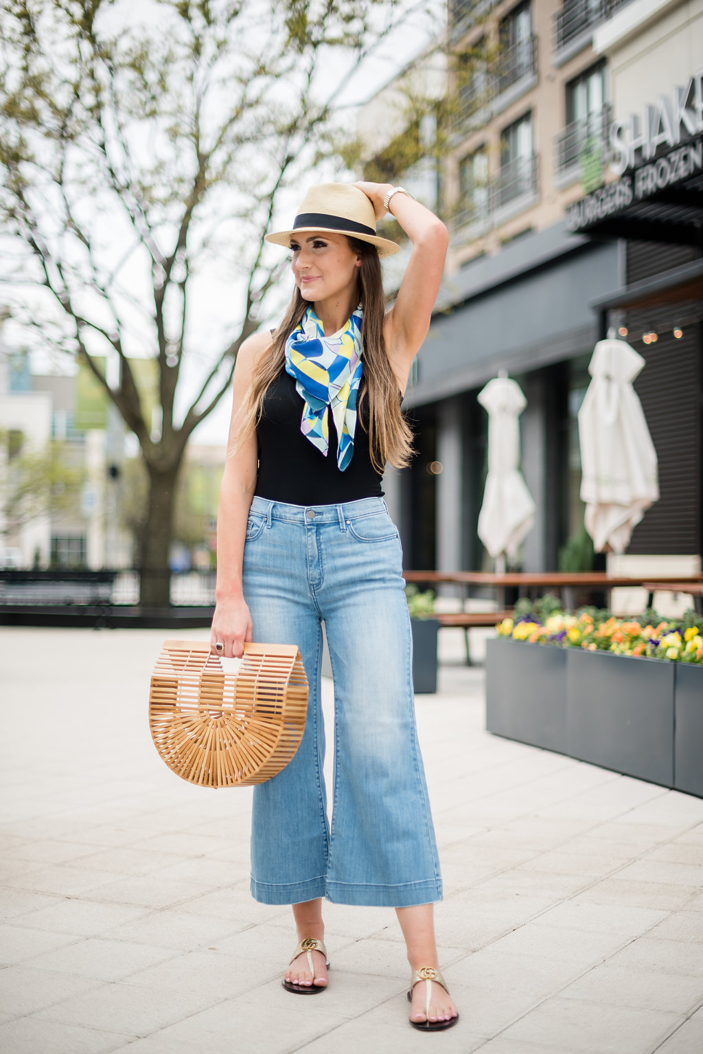 how to style wide leg crops date night style weekend wear workwear