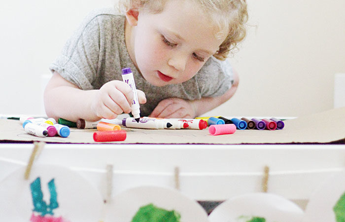 DIY Ikea Craft Table for kids - Ikea hack, DIY featured by popular Texas lifestyle blogger, Style Your Senses