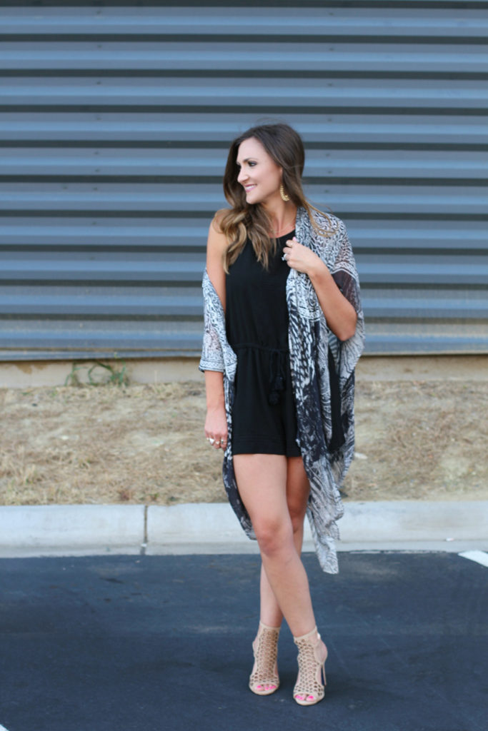 What I Wore: A Versatile Black Romper (ON SALE NOW!) | Style Your Senses
