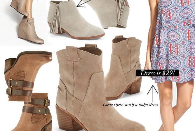 Fall Boots, Booties, fringe booties