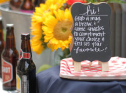 Craft Beer Tasting Party, World Market, DIY, Outdoor Entertaining