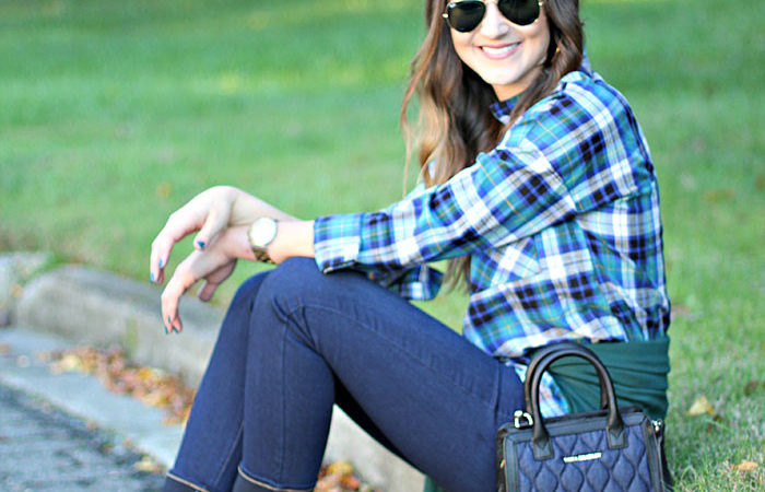 Pumpkin Patch, Plaid Shirt, Very Bradley, Lace up flats, Fall Style